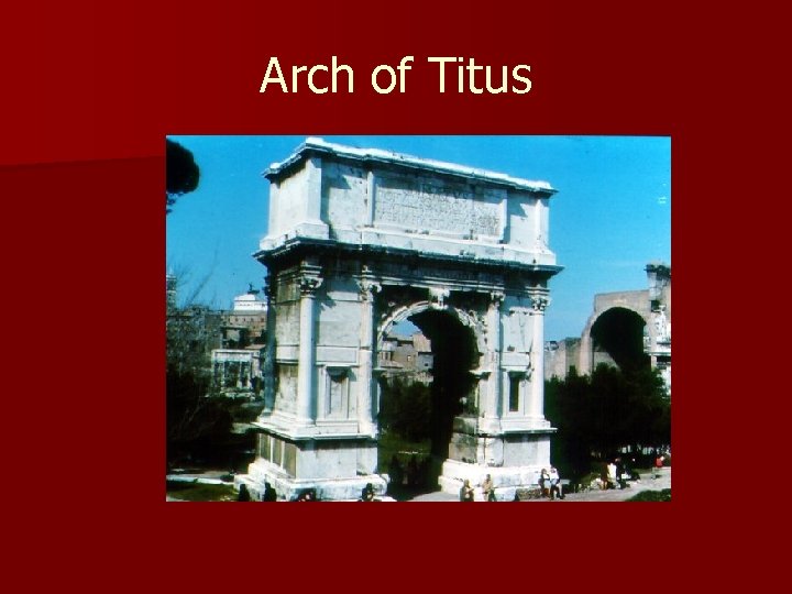 Arch of Titus 