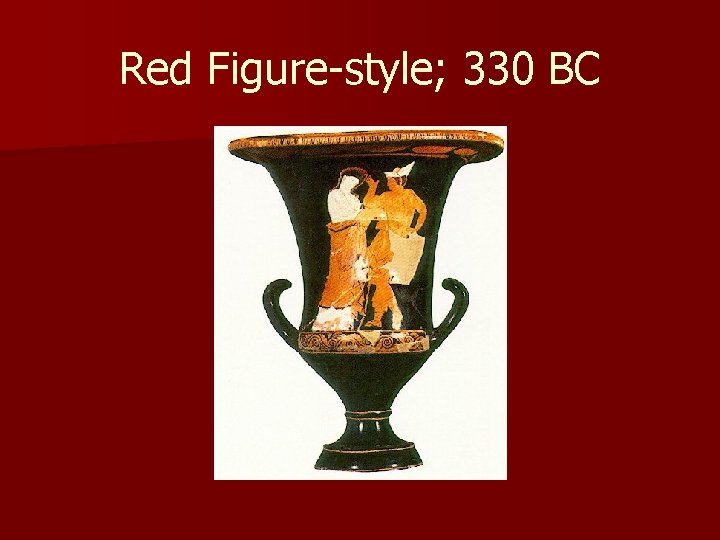 Red Figure-style; 330 BC 