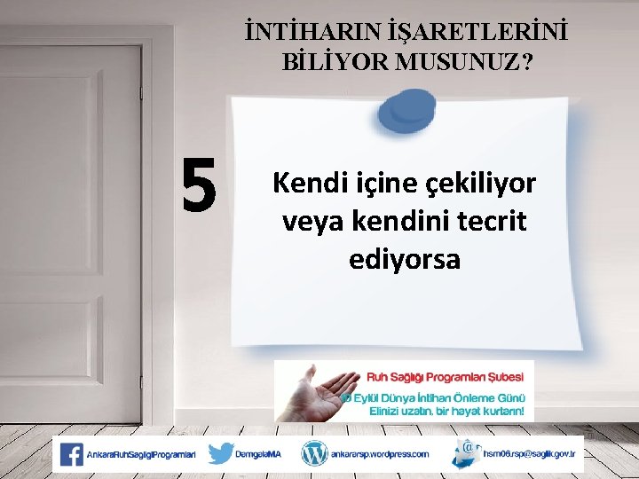 İNTİHARIN İŞARETLERİNİ BİLİYOR MUSUNUZ? 5 Kendi içine çekiliyor veya kendini tecrit ediyorsa 