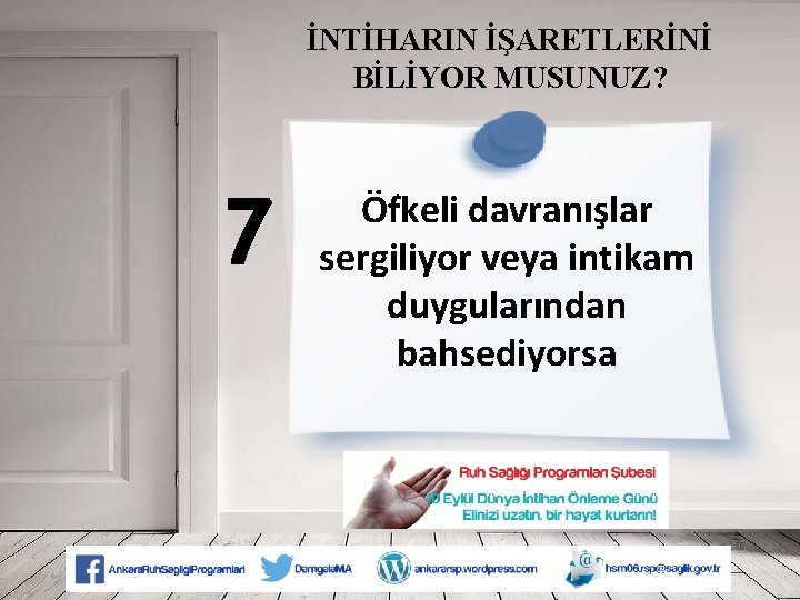 İNTİHARIN İŞARETLERİNİ BİLİYOR MUSUNUZ? 7 Öfkeli davranışlar sergiliyor veya intikam duygularından bahsediyorsa 