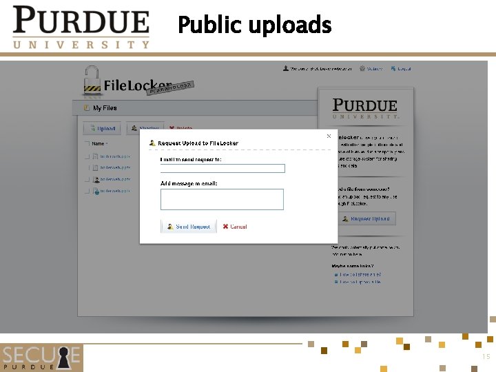 Public uploads 15 