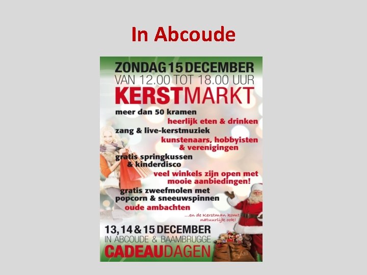 In Abcoude 