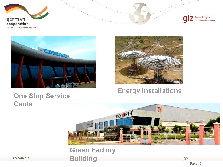 One Stop Service Cente 05 March 2021 Energy Installations Green Factory Building 32 Page