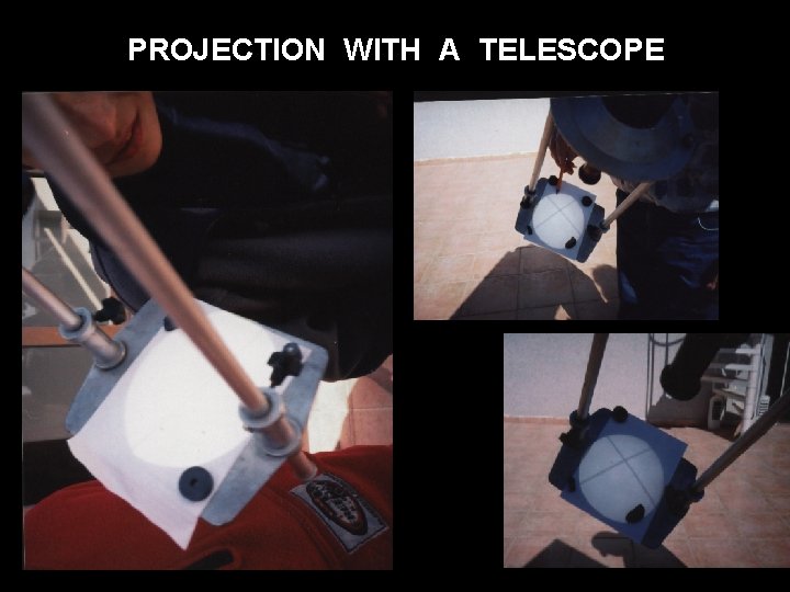 PROJECTION WITH A TELESCOPE 