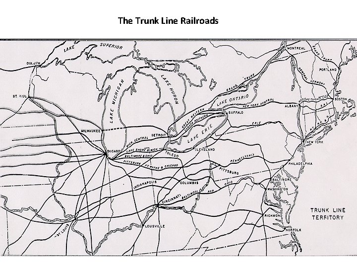 The Trunk Line Railroads 