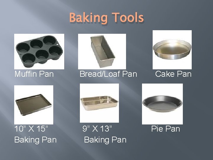Baking Tools Muffin Pan 10” X 15” Baking Pan Bread/Loaf Pan 9” X 13”