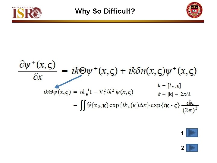 Why So Difficult? According to Maxwell Born Approximation 1 2 