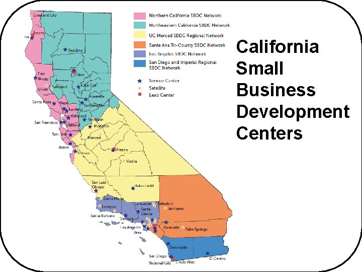 California Small Business Development Centers 