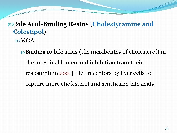 Drugs Used in Hyperlipidemia By Dr Sasan Zaeri
