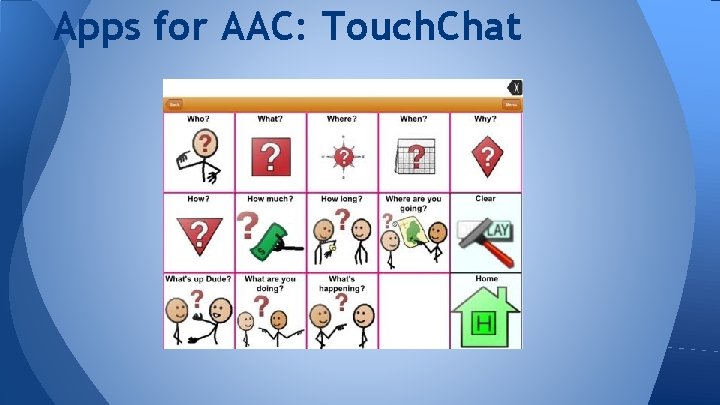 Apps for AAC: Touch. Chat 