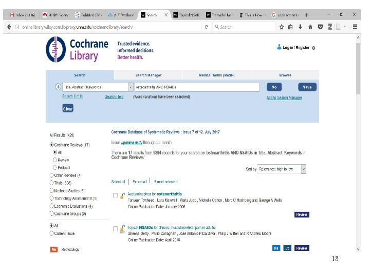 Search for the Evidence 18 