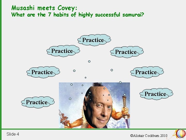 Musashi meets Covey: What are the 7 habits of highly successful samurai? Practice Practice