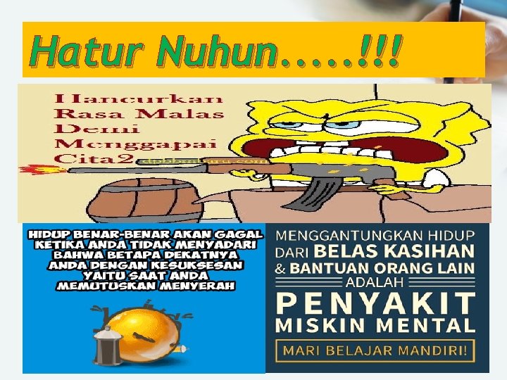 Hatur Nuhun. . . !!! 