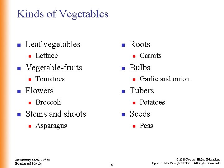 Kinds of Vegetables n Leaf vegetables n n n Tomatoes n Broccoli Asparagus Introductory Kinds of Vegetables n Leaf vegetables n n n Tomatoes n Broccoli Asparagus Introductory