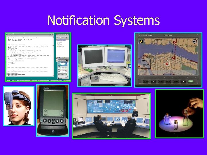 Notification Systems 
