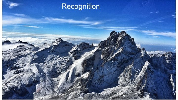 Recognition 
