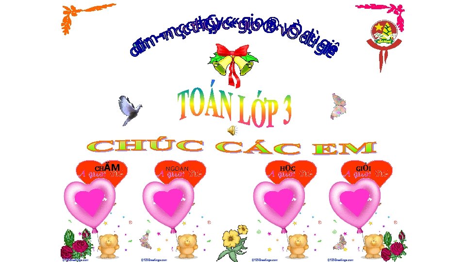 CHĂM NGOAN HỌC GIỎI 