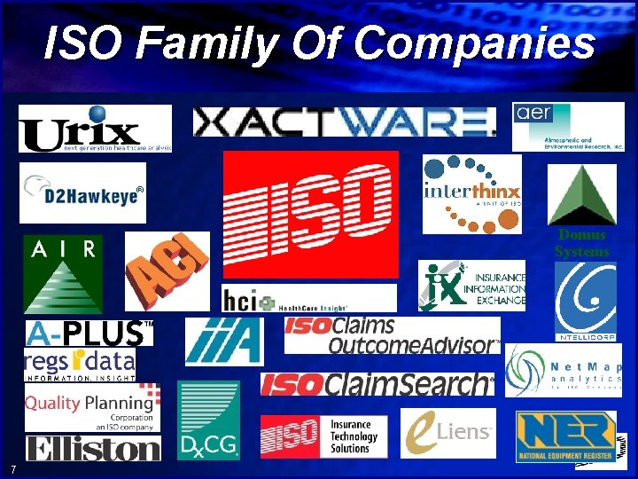 ISO Family Of Companies Domus Systems 7 