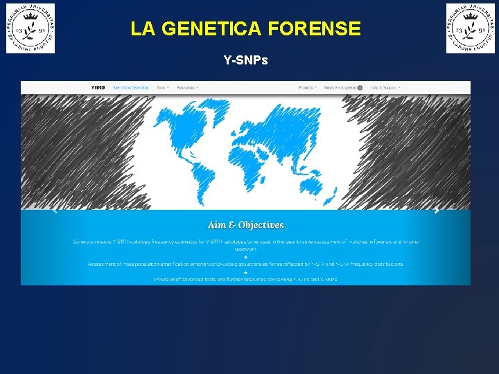 LA GENETICA FORENSE Y-SNPs 