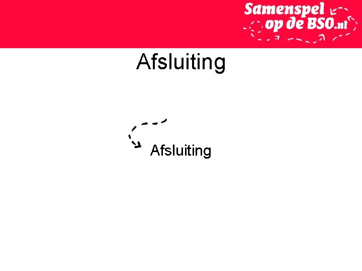 Afsluiting 
