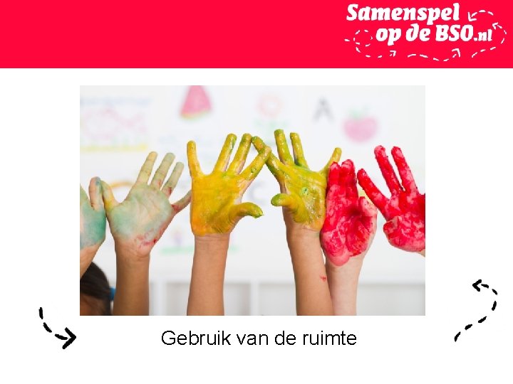 Gebruik van de ruimte 