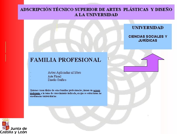 ADSCRIPCIÓN TÉCNICO SUPERIOR DE ARTES PLÁSTICAS Y DISEÑO A LA UNIVERSIDAD CIENCIAS SOCIALES Y