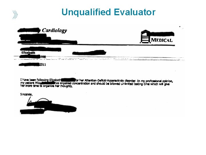 Unqualified Evaluator GEDtestingservice. com • GED. com 