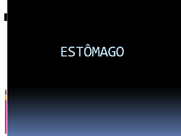 ESTÔMAGO 