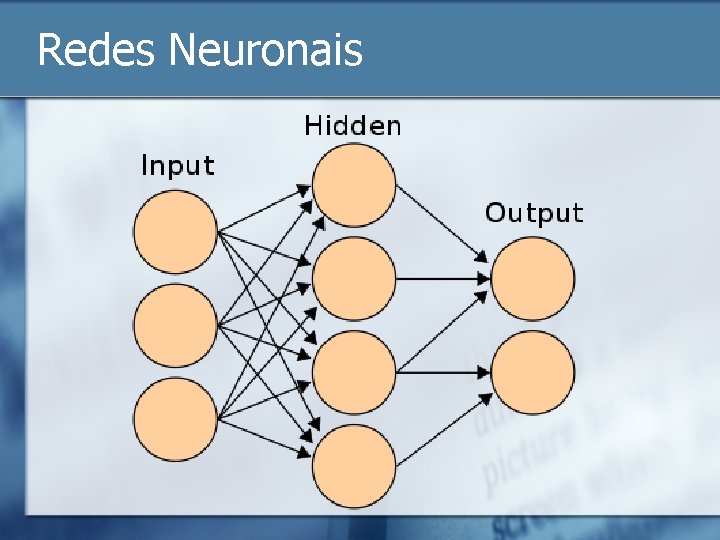Redes Neuronais 