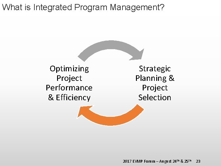 What is Integrated Program Management? Optimizing Project Performance & Efficiency Strategic Planning & Project
