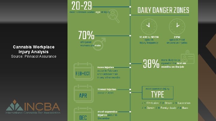 Cannabis Workplace Injury Analysis Source: Pinnacol Assurance 