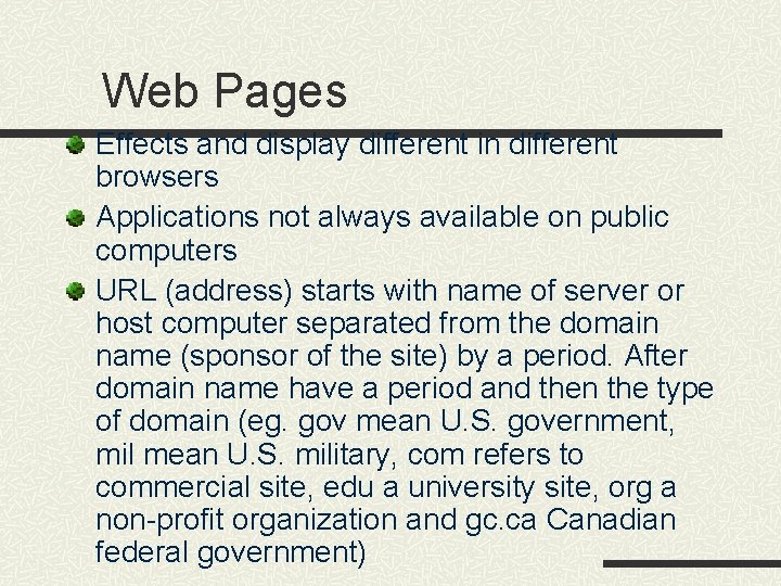 Web Pages Effects and display different in different browsers Applications not always available on Web Pages Effects and display different in different browsers Applications not always available on