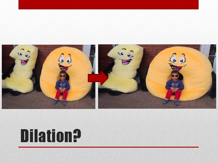 Dilation? 