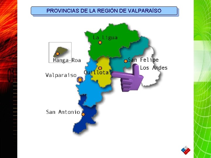 PROVINCIAS DE LA REGIÓN DE VALPARAÍSO 