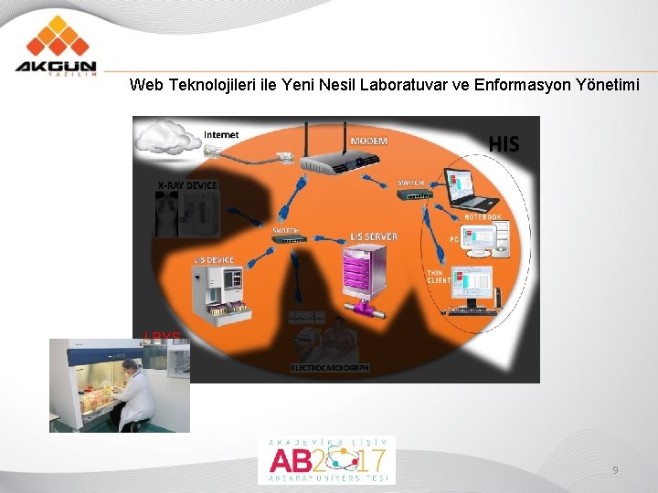 Web Teknolojileri ile Yeni Nesil Laboratuvar ve Enformasyon Yönetimi 9 