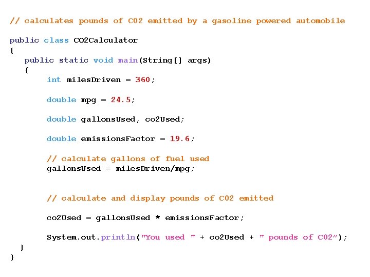 Variables Assignment Types Notional Machine The notional machine