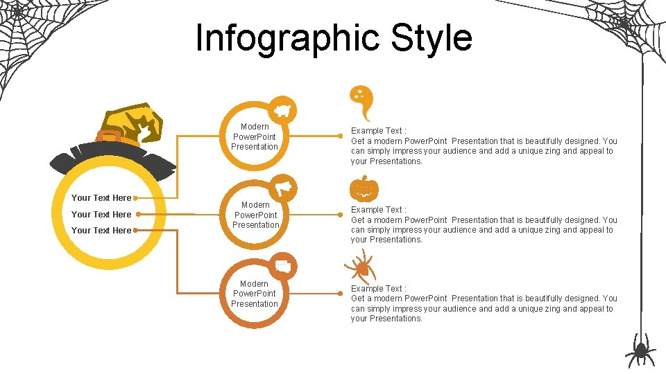 Infographic Style Modern Power. Point Presentation Your Text Here Modern Power. Point Presentation Example