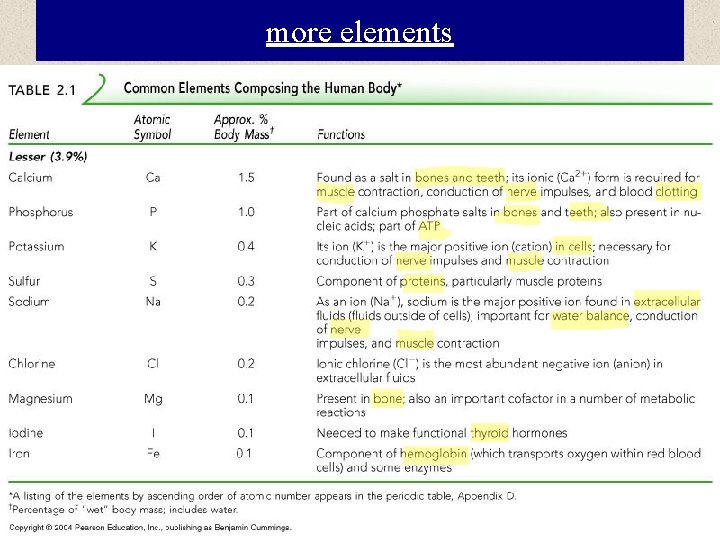 more elements 