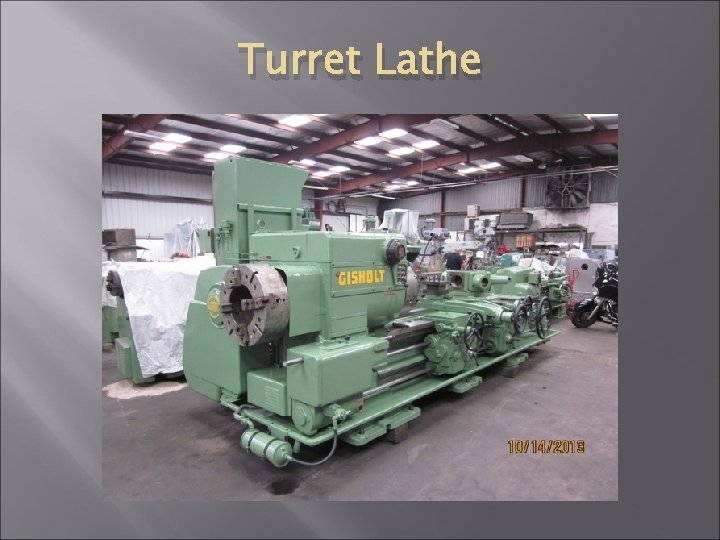 Turret Lathe 