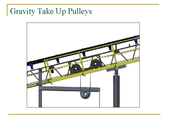 Gravity Take Up Pulleys 