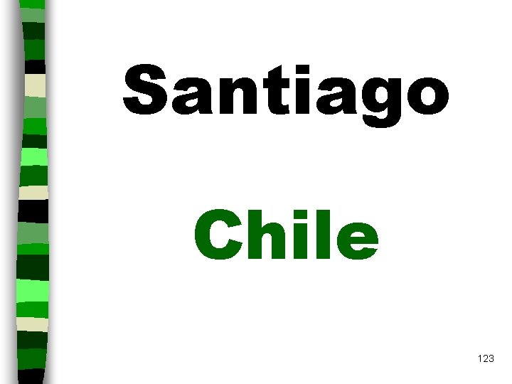 Santiago Chile 123 