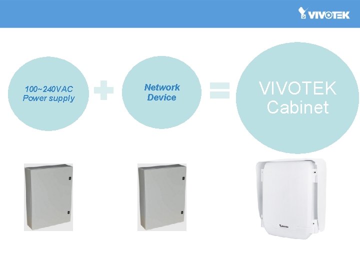 100~240 VAC Power supply Network Device VIVOTEK Cabinet 