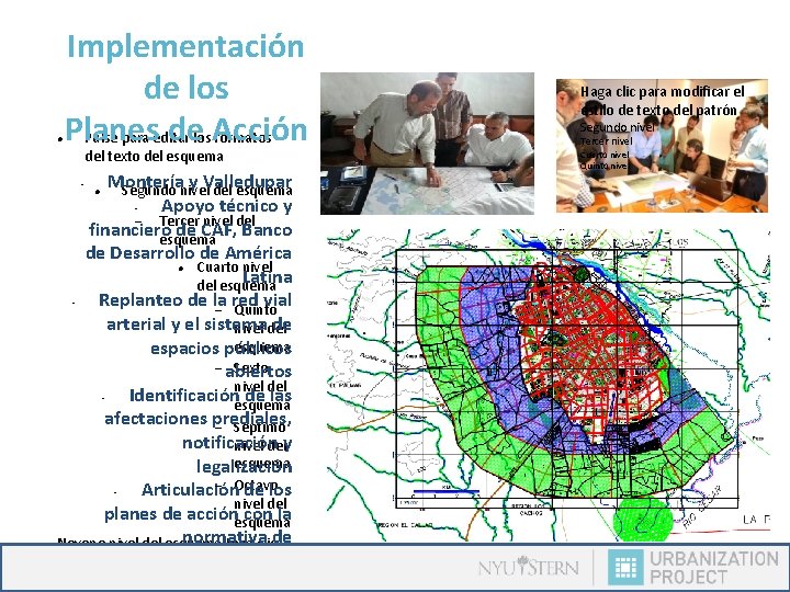  Implementación de los Planes delos. Acción Pulse para editar formatos del texto del