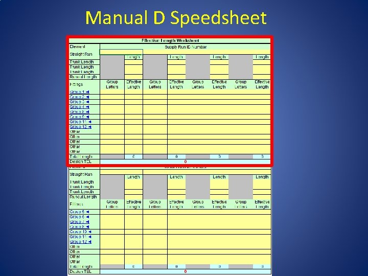 Manual D Speedsheet 