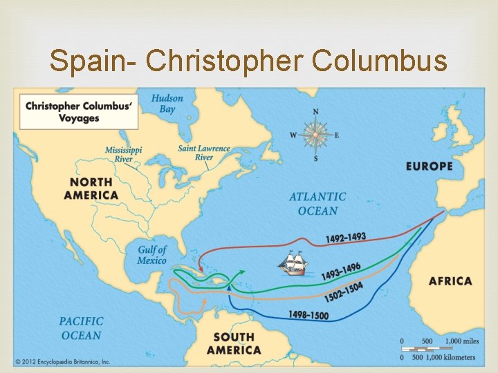 Spain- Christopher Columbus 