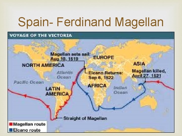 Spain- Ferdinand Magellan 