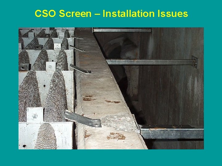 CSO Screen – Installation Issues 