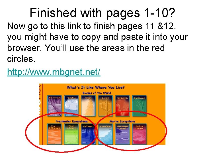 Finished with pages 1 -10? Now go to this link to finish pages 11