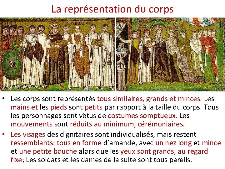 La représentation du corps • Les corps sont représentés tous similaires, grands et minces.