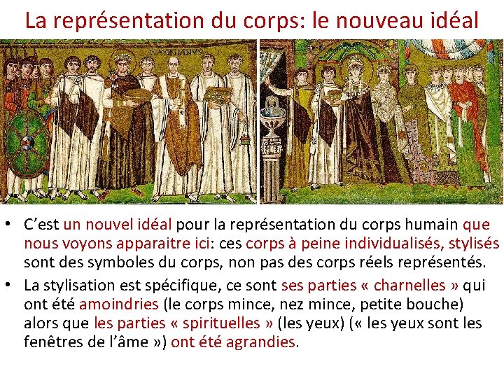 La représentation du corps: le nouveau idéal • C’est un nouvel idéal pour la